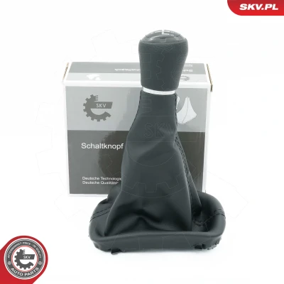 Kuva ESEN SKV 63SKV400 Vaihdekepin nuppi 5 vaihteinen Nahka