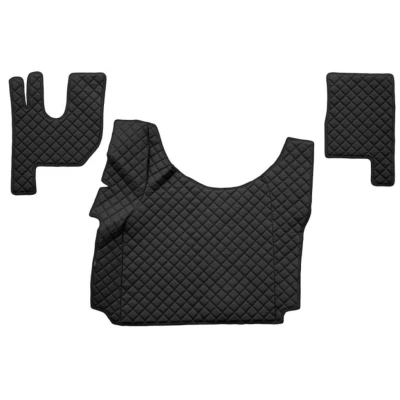 Kuva F CORE FL14 BLACK Lattiamattosetti Tekonahka Musta