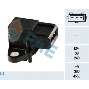 Kuva Tunnistin, imusarjapaine BMW, LAND ROVER, MG, OPEL, ROVER OE 13 62 2 246 977, 5850801