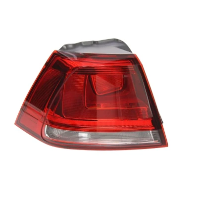 Kuva TYC 11 12380 01 2 Takavalot Vasen Uloin osa Kromi Ilman lampun kantaa VOLKSWAGEN: Golf 7