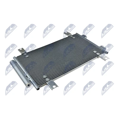 Kuva NTY CCS CT 026 Ilmastoinnin Lauhdutin Vedenerottimella Alumiini 572 R 134a FIAT: Ducato II Bussi, Van, CITROËN: Jumper I Van