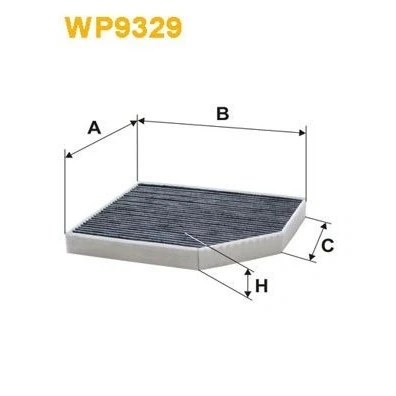 Kuva Raitisilmasuodatin WIX FILTERS WP9329