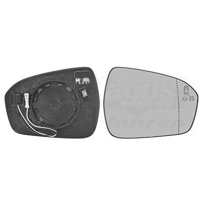 Kuva VAN WEZEL 1883836 Sivupeilin Lasi Oikea FORD: Mondeo 5 Kombi