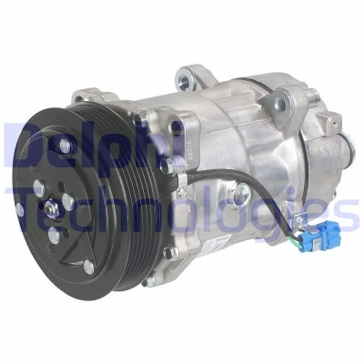 Kuva DELPHI TSP0159381 Ilmastoinnin Kompressori Sanden SD7V16 PAG 46 kompressoriöljyllä VOLKSWAGEN: Transporter 4 Bus, 4, LT 28 35 II Bussi