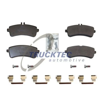 Kuva TRUCKTEC AUTOMOTIVE 02.35.519 Jarrupalat Taka akseli Kulumisenilmaisemelle MERCEDES BENZ: S sarja Sedan