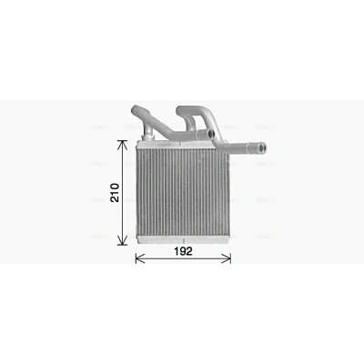 Kuva Lämmityslaitteen kenno AVA QUALITY COOLING DN6466