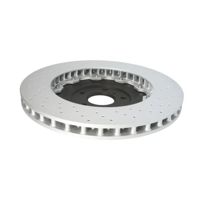 Kuva BREMBO TWO PIECE FLOATING DISCS LINE 09.B386.13 Jarrulevyt 390 32,6 5 rei&#039;itetty/tuuletettu sisältä, kaksiosainen jarrulevy pinnoitettu hiiliteräs