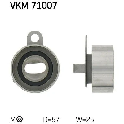 Kuva SKF VKM 71007 Kiristysrulla, Hammashihnat TOYOTA: Avensis I Liftback, Corolla VII Sedan, Farmari