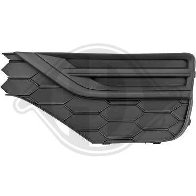 Kuva DIEDERICHS 2276047 Puskurin Ritilä Eteen, vasen Autoille ilman sumuvaloja VOLKSWAGEN: Amarok Pick up