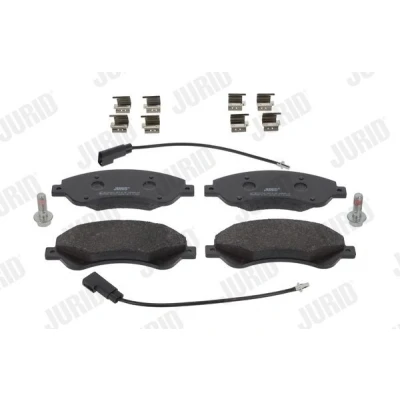 Kuva JURID 573276J Jarrupalat Sis. kulumisenilmaisimen Tarvikkeilla FORD: Transit Mk6 Van, Bussi, Tourneo