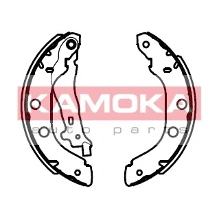 Kuva Jarrukenkäsarja, Taka akseli NISSAN KUBISTAR Skåp, PRIMERA, PRIMERA Hatchback, RENAULT KANGOO, KANGOO Express OE 44060 00QAK, 440603J325, 3J
