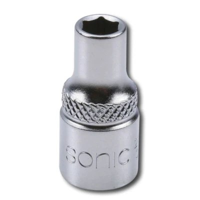 Kuva SONIC 21506 Hylsyavain 1/4 Kuusiokolo, sisä DIN 3120 , 3124 6 mm Kromi vanadium teräs