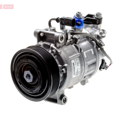 Kuva DENSO DCP02102 Ilmastoinnin Kompressori 6SES14C PAG 46 R 134a AUDI: A4 B8 Avant, Sedan