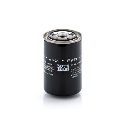 Kuva MANN FILTER W 940/4 Öljynsuodatin 3/4 16 UNF 2B yhdellä peruutuksenestoventtiilillä Ruuvattava suodatin