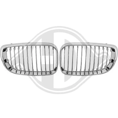 Kuva DIEDERICHS HD Tuning 1280540 Etusäleikkö Kromi/musta BMW: 1 Hatchback