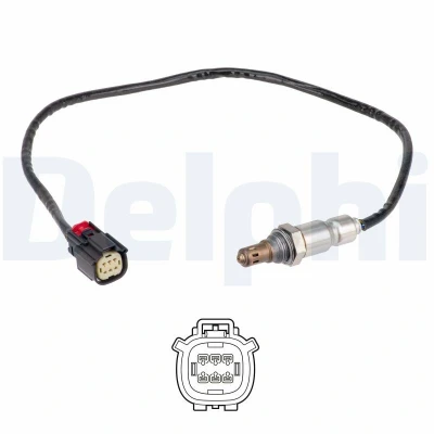 Kuva DELPHI ES21398 12B1 Lambda Anturi Laajakaista lambdasondi, Lämmitetty FORD: FIESTA 6, FOCUS 3 Turnier,