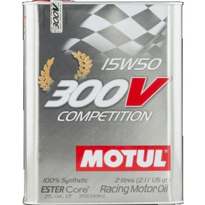 Kuva Motul 300V Competition ESTER Core Techn. 15W 50 2l Moottoriöljy 104244 VOLKSWAGEN: Transporter 5, Caddy 3, Golf 4 Variant