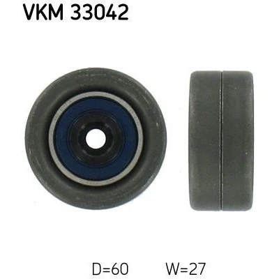 Kuva SKF VKM 33042 Kiristysrulla PEUGEOT: Expert I Van, Partner Combispace, 307 SW, CITROËN: Berlingo / First I, C3 Hatchback