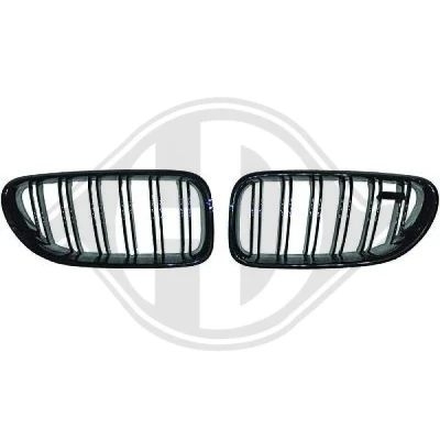 Kuva DIEDERICHS HD Tuning 1231240 Etusäleikkö Musta, Kiiltävä