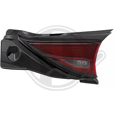 Kuva DIEDERICHS 5631092 Takavalot Oikea Sisä osa LED Tumma LEDillä