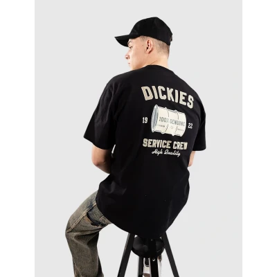 Kuva Dickies Service CREW TEE Printtipaita, Koko: Large, Black