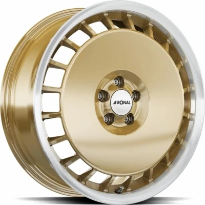 Kuva RONAL R50 AERO Racing Gold rim LIP cut 8x18 5/120 ET50 B65.1