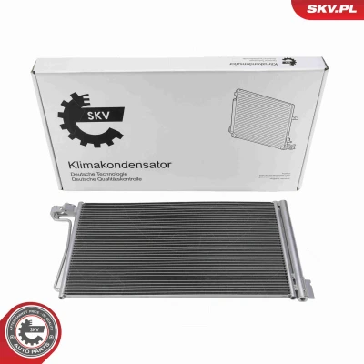 Kuva ESEN SKV 86SKV381 Ilmastoinnin Lauhdutin Vedenerottimella Alumiini 720mm