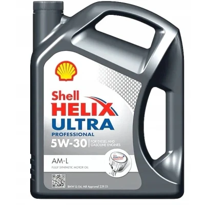 Kuva Shell Helix Ultra Professional, AM L 5W 30 5l Moottoriöljy 550046682 BMW: 4 Coupe, 3 Sedan, 5 MERCEDES BENZ: Sprinter 3.5 T Bussi