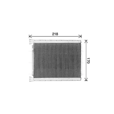 Kuva Lämmityslaitteen kenno AVA QUALITY COOLING TO6782