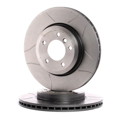 Kuva BREMBO MAX LINE 09.8952.75 Jarrulevyt 325 25 5 tuuletettu sisältä, lovella pinnoitettu hiiliteräs Ruuveilla BMW: 3 Touring, Sedan, Coupe