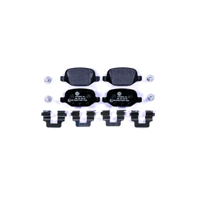 Kuva HELLA 8DB 355 009 551 Jarrupalat Ei kulumisenilmaisimelle Jarrusatulan ruuveilla Tarvikkeilla FIAT: 500 Hatchback, Punto II Hatchback