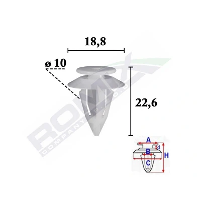 Kuva ROMIX C70584 Suoja /Koristelista