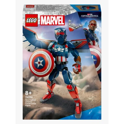 Kuva LEGO Super Heroes 76296 Uusi rakennettava Captain America ‐hahmo