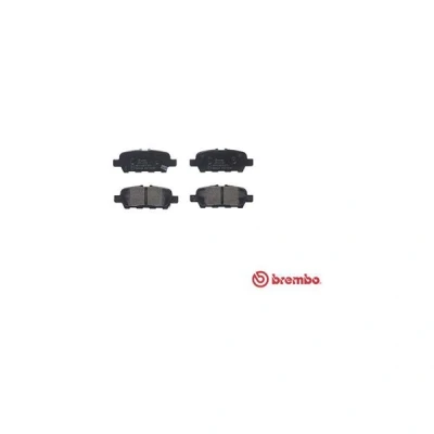 Kuva BREMBO P 56 087 Jarrupalat akustisella kulumavaroittimella Ilman tarvikkeita NISSAN: Leaf I, Juke, II, SUZUKI: Grand Vitara 2 SUV
