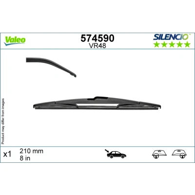 Kuva Pyyhkijänsulka Valeo 574590 210mm Takana CITROËN: C5 Aircross