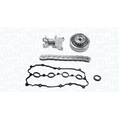 Kuva MAGNETI MARELLI 341500001260 Jakoketjusarja Tiivisteillä Yksinkertainen VOLKSWAGEN: Golf 5, Passat B6 Variant, Scirocco III, AUDI: A6 C6 Avant