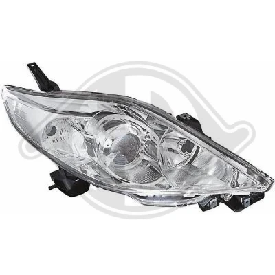 Kuva DIEDERICHS 5681080 Ajovaloumpio Oikea HB4, H7 Kromi