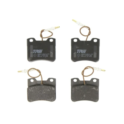 Kuva TRW COTEC GDB1031 Jarrupalat Sis. kulumisenilmaisimen PEUGEOT: 106 I Hatchback, II CITROËN: Saxo Hatchback