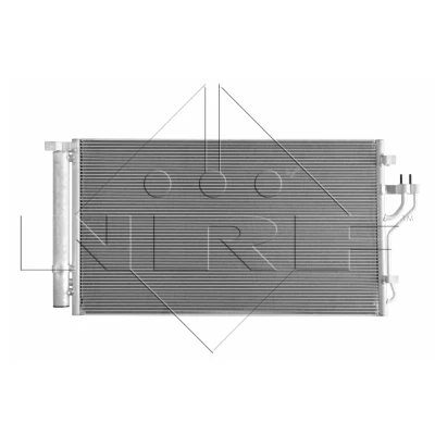 Kuva NRF EASY FIT 35998 Ilmastoinnin Lauhdutin Vedenerottimella, Tiivisterenkaalla 13 9,4 Alumiini 650 KIA: Sportage III