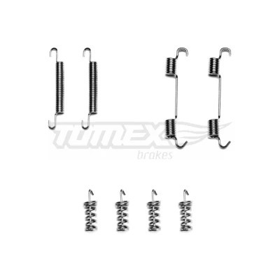 Kuva TOMEX brakes TX 40 33 Tarvikesarja Jarrukengät Taka akseli MERCEDES BENZ: Sprinter 3.5 T Van, Bussi, 3 Bussi