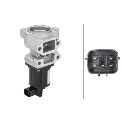 Kuva HELLA 6NU 014 864 701 EGR Venttiili Sähköinen Tiivisteillä OPEL: Astra H Caravan, Corsa D Hatchback, Zafira B