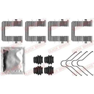 Kuva QUICK BRAKE 109 0074 Tarvikesarja, Jarrupala PEUGEOT: 3008 II SUV