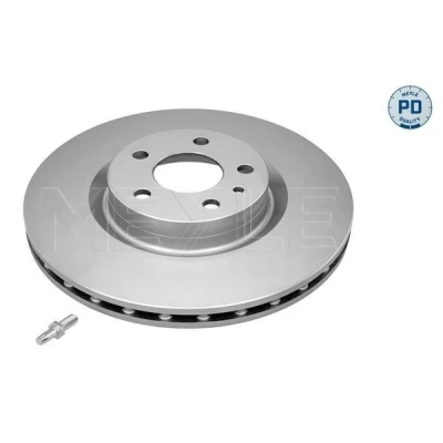 Kuva MEYLE 215 521 0052/PD Jarrulevyt Etuakseli 284 22 5 98 Tuuletettu Sinkki liuska pinnoite Ruuveilla FIAT: 500L