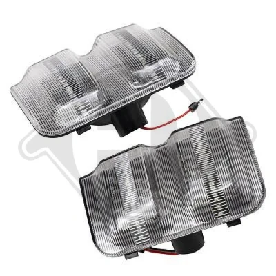 Kuva DIEDERICHS LID10460 Vilkku Ulkopeili LED FIAT: Ducato III Flatbed Kuorma auto / Alusta, Van, Bussi, CITROËN: Jumper II Bussi