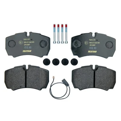 Kuva TEXTAR 2912307 Jarrupalat Sis. kulumisenilmaisimen FORD: Transit Mk6 Van, Bussi, Tourneo