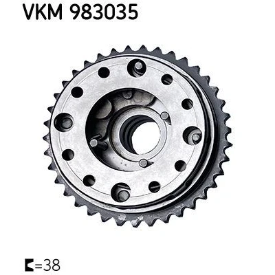 Kuva SKF VKM 983035 Nokka Akselin Hammaspyörä Imupuoli