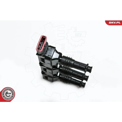 Kuva ESEN SKV 03SKV125 Sytytyspuola 5 napaa 12V Sähköinen Sytytystulppakoskettimella OPEL: Corsa D Hatchback, C Hatchback