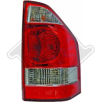 Kuva DIEDERICHS 5844991 Takavalot Vasen W21W, WY21W, W21/5W Valkoinen, Punainen MITSUBISHI: PAJERO 3