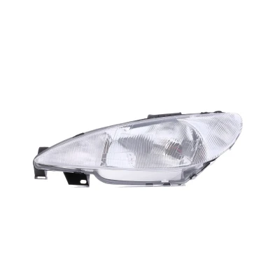 Kuva ABAKUS 550 1120L LD EM Ajovaloumpio Vasen H4 Lasinkirkas vilkkuvalolla Oikeanpuoleiselle liikenteelle P43t PEUGEOT: 206 Hatchback