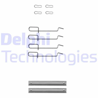 Kuva DELPHI LX0113 Tarvikesarja, Jarrupala PEUGEOT: 405 I Sedan, 205 II Hatchback, Hatchback